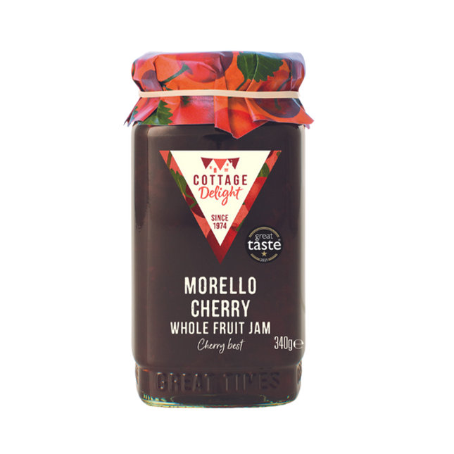 COTTAGE DELIGHT Morello Cherry Whole Fruit Jam 340g - Longdan Official