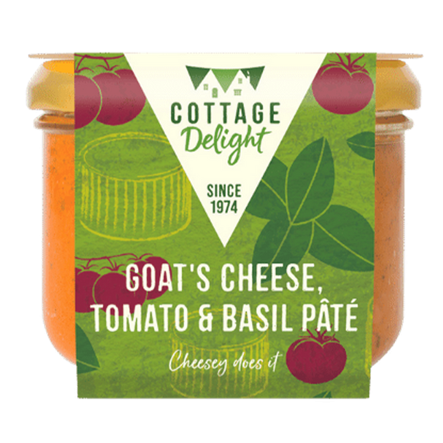 COTTAGE DELIGHT Goat's Cheese Tomato & Basil Pate 180g - Longdan Official
