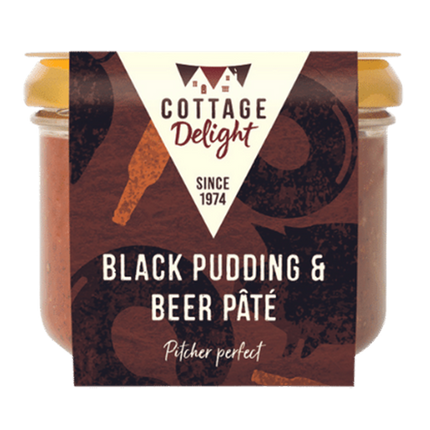 COTTAGE DELIGHT Black Pudding & Beer Pate 180g - Longdan Official