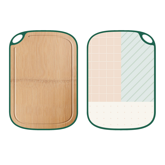 DE CHANG Whole Bamboo & PP Double-Sided Chopping Board 40.5 x 28cm (Case 12)