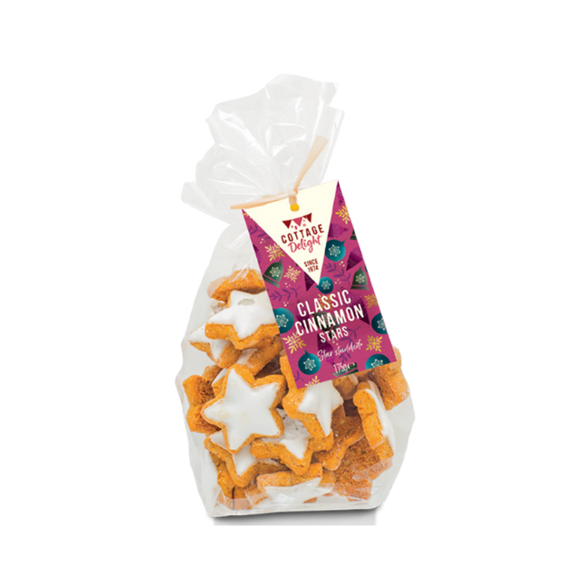 COTTAGE DELIGHT Classic Cinnamon Stars 175g - Longdan Official