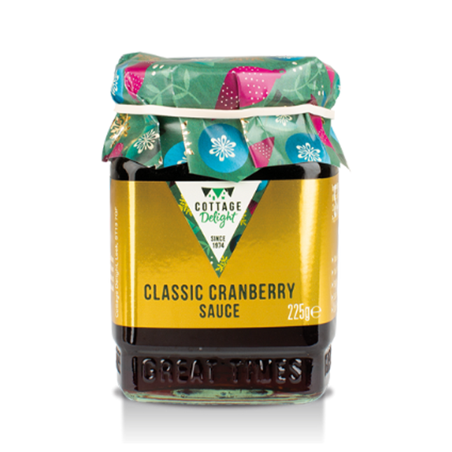 COTTAGE DELIGHT Classic Cranberry Sauce 225g - Longdan Official
