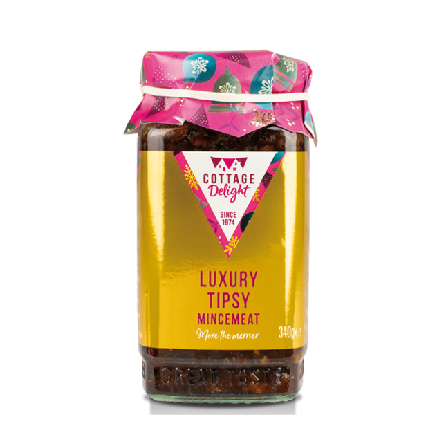COTTAGE DELIGHT Luxury Tipsy Mincemeat 340g - Longdan Official