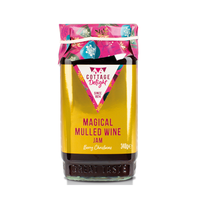 COTTAGE DELIGHT Magical Mulled Wine Jam 340g - Longdan Official