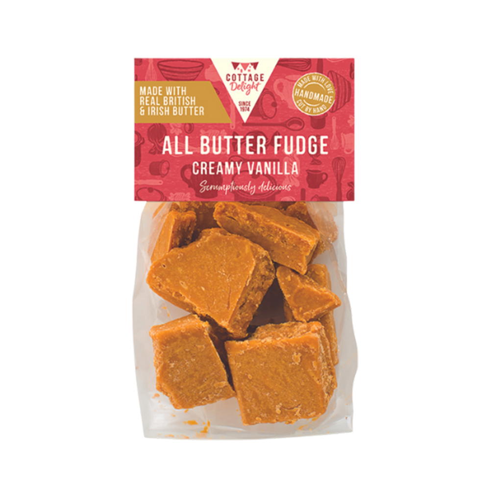 COTTAGE DELIGHT Creamy Vanilla All Butter Fudge 150g - Longdan Official