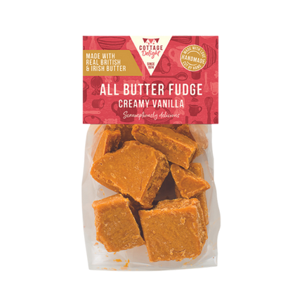 COTTAGE DELIGHT Creamy Vanilla All Butter Fudge 150g - Longdan Official