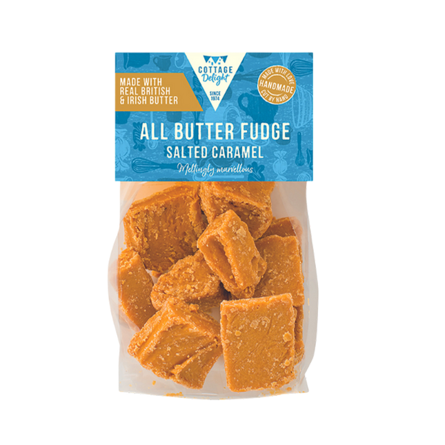 COTTAGE DELIGHT Salted Caramel All Butter Fudge 150g - Longdan Official