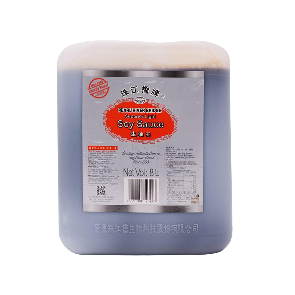 PEARL RIVER SUPERIOR LIGHT SOY SAUCE 8L (Case 2)