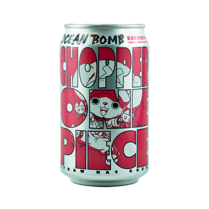 Y.H.B Ocean Bomb & One Piece Chopper Cranberry 330ml (Case 24)