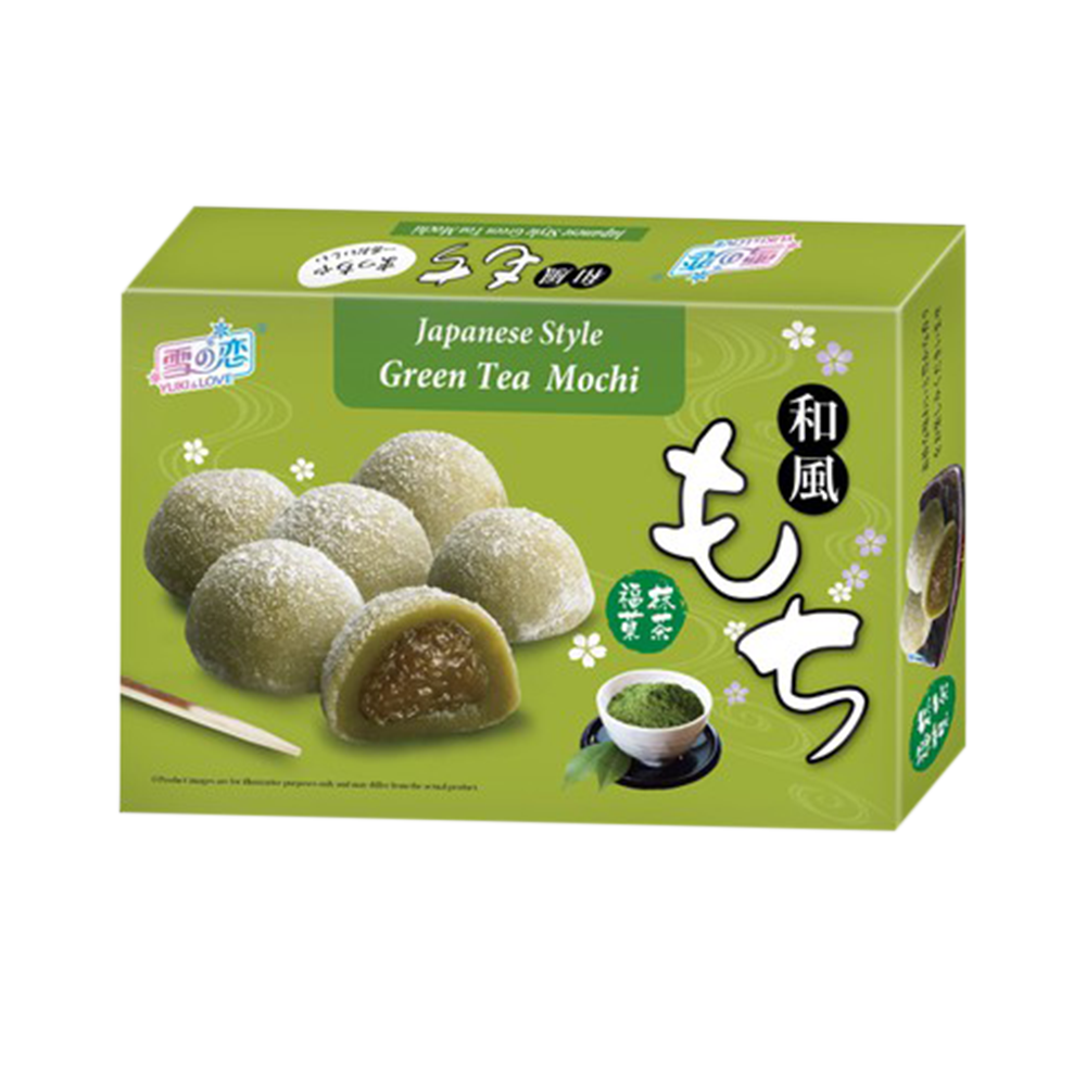 YUKI & LOVE Mochi - Green Tea 210g - Longdan Official