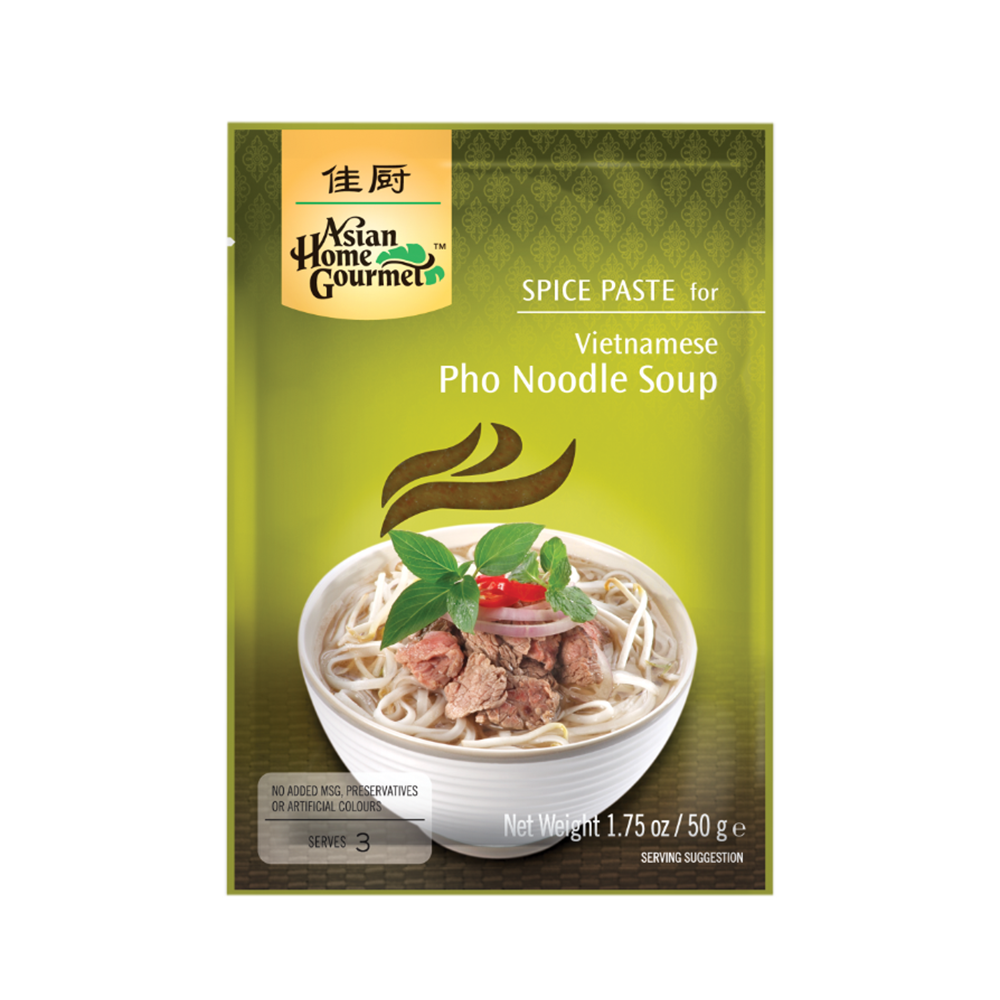 ASIAN HOME GOURMET Vietnamese Pho Noodle Soup 50g (Case 12)