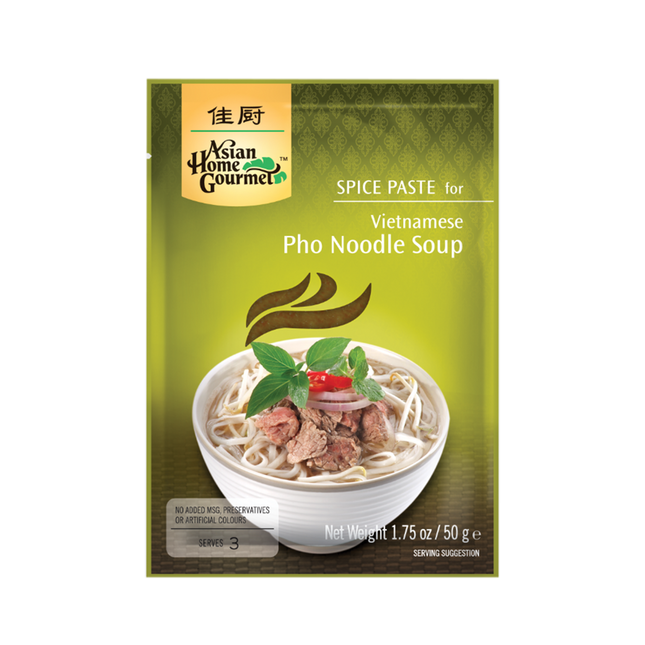 ASIAN HOME GOURMET Vietnamese Pho Noodle Soup 50g (Case 12)