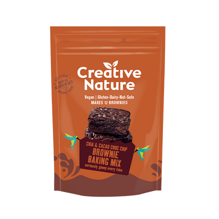 Creative Nature Chia & Cacao Brownie Mix 250G (Case 6)
