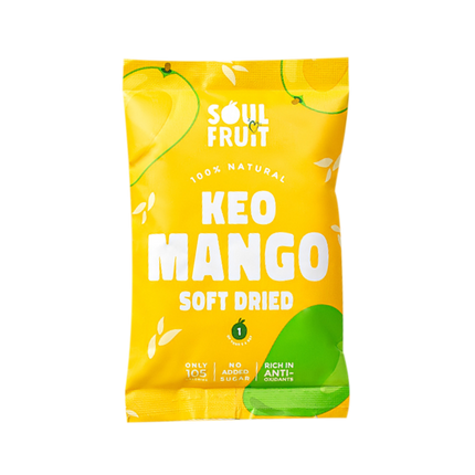 SOUL FRUIT Soft Dried Keo Mango 30G - Longdan Official