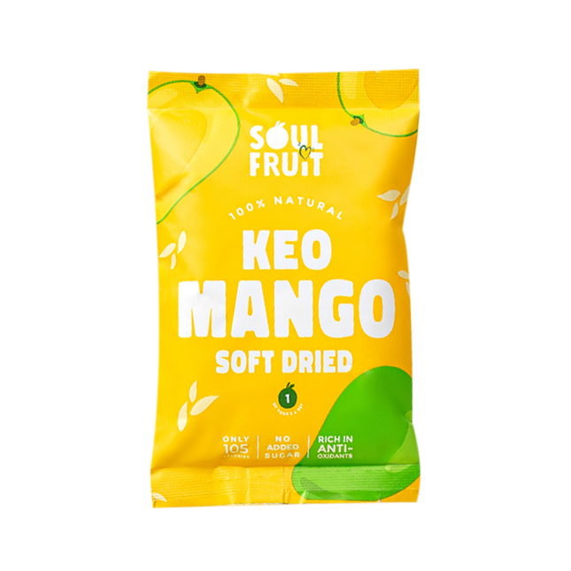 SOUL FRUIT Soft Dried Keo Mango 30G - Longdan Official