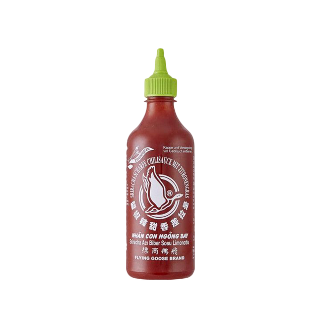 FLYING GOOSE Sriracha Chilli Lemon Grass Sauce 455ml - Longdan Official Online Store