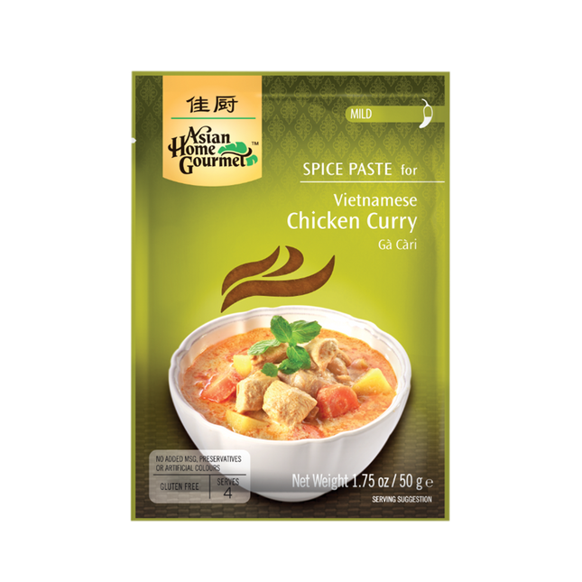 ASIAN HOME GOURMET Vietnamese Chicken Curry 50g - Longdan Official
