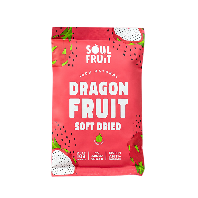 SOUL FRUIT Soft Dried Dragon Fruit 30G - Longdan Official