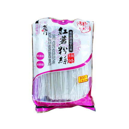 TAI YANG MEN 100% Sweet Potato Noodles Thin 500g - Longdan Official