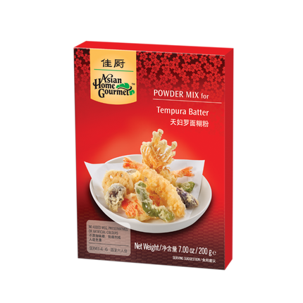 ASIAN HOME GOURMET Tempura Batter Mix 200g - Longdan Official
