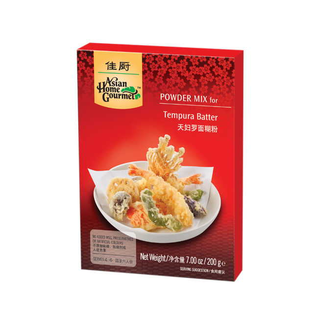 ASIAN HOME GOURMET Tempura Batter Mix 200g - Longdan Official