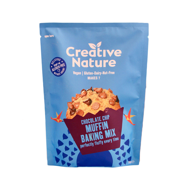 Creative Nature Chocolate Chip Muffin Mix 250G (Case 6)