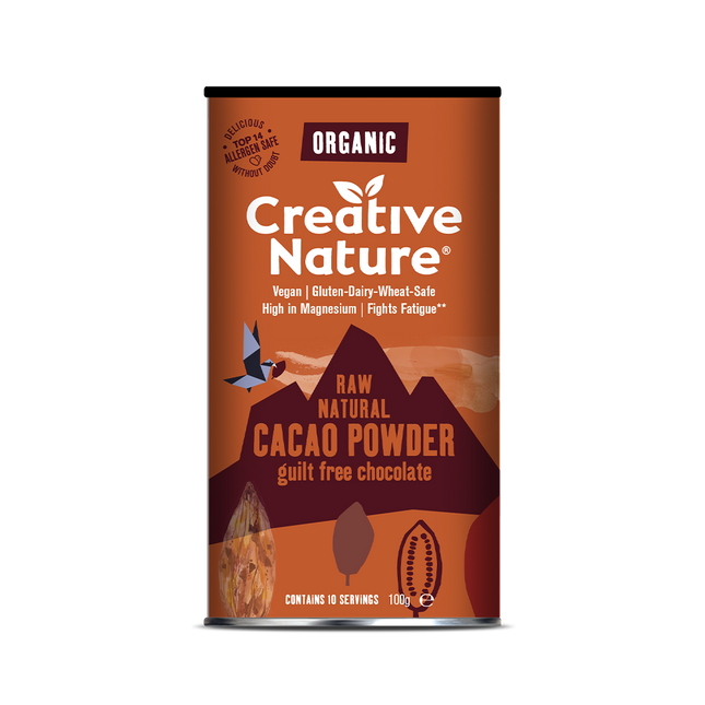 Creative Nature Organic Cacao Powder 100G - Longdan Official