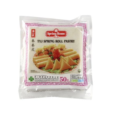 TEE YIH JIA 5in Spring Rolls Pastry 250g (Case 40)