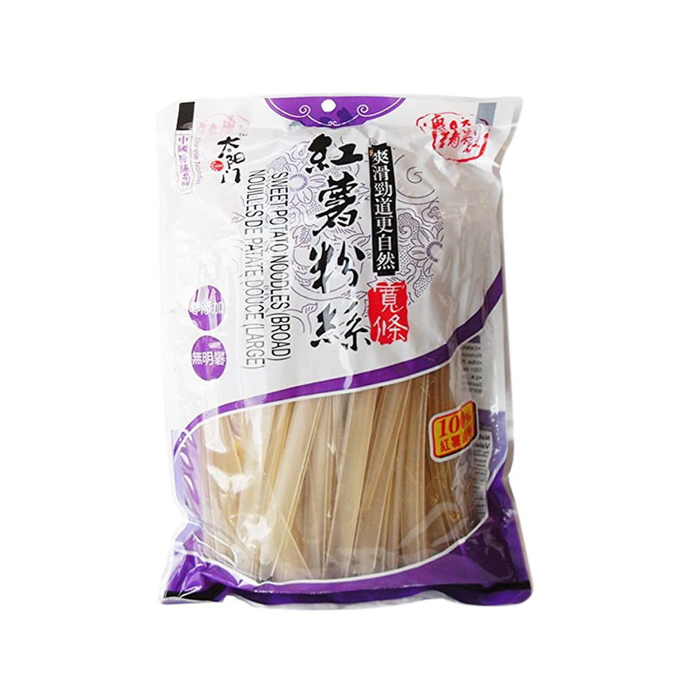 TAI YANG MEN 100% Sweet Potato Noodles Thick 500g - Longdan Official