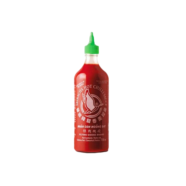 FLYING GOOSE Sriracha Hot Chilli Sauce 730ml (Case 6)