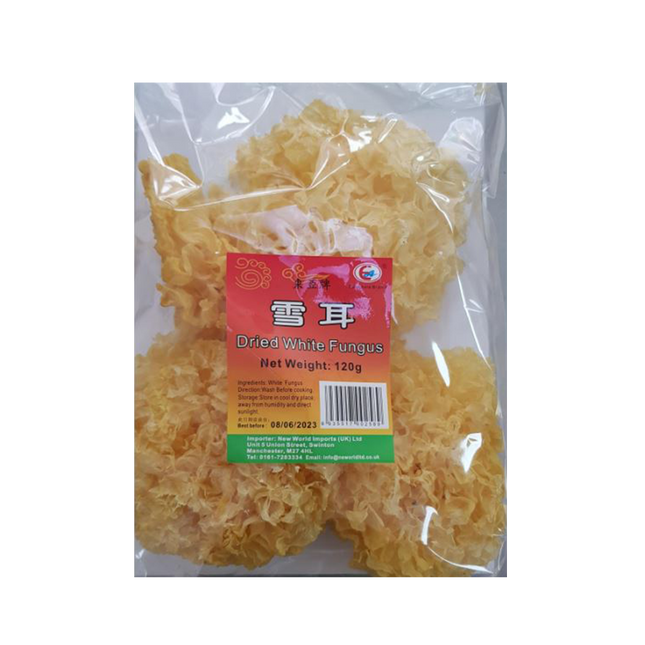 EAST ASIA White Fungus (Natural Yellow) 120g - Longdan Official Online Store
