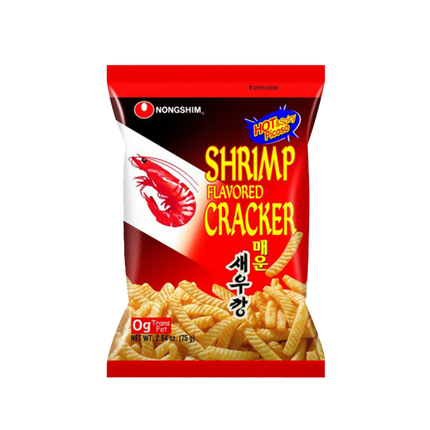 Nong Shim Shrimp Crackers ( Hot & Spicy ) 75g - Longdan Official Online Store
