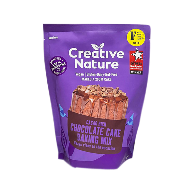 Creative Nature Cacao Rich Chocolate Cake Baking Mix 300G (Case 6)