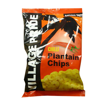 Village Pride Chilli Plantain Chips 75g - Longdan Online Supermarket
