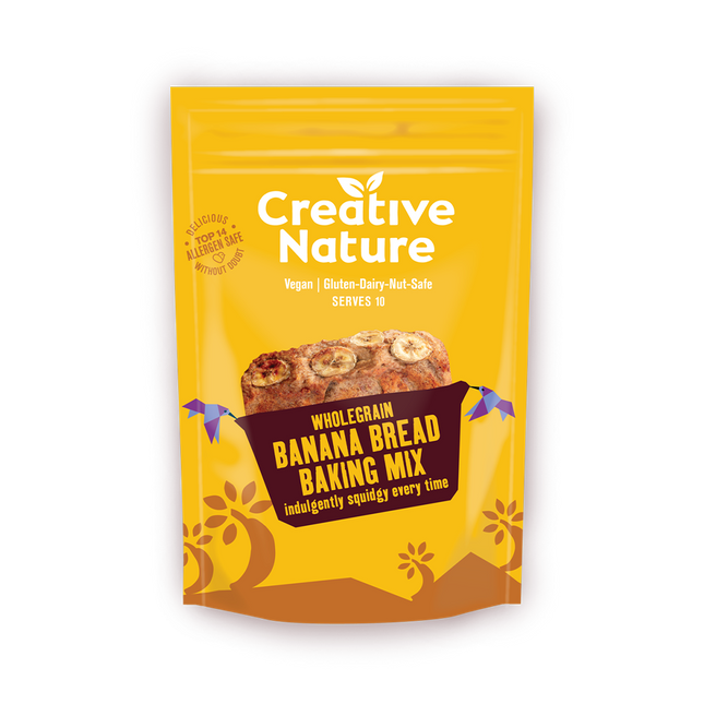 Creative Nature Wholegrain Banana Bread Mix 250G (Case 6)