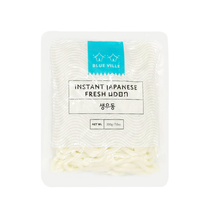 BLUE VILLE Instant Japanese Fresh Udon 200g - Longdan Official Online Store