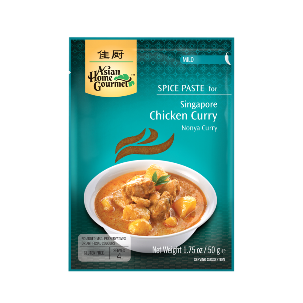 ASIAN HOME GOURMET Singapore Chicken Curry 50g (Case 12)