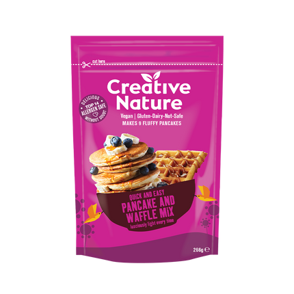 Creative Nature Pancake and Waffle Baking Mix 266G (Case 6)