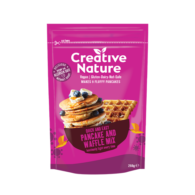 Creative Nature Pancake and Waffle Baking Mix 266G (Case 6)