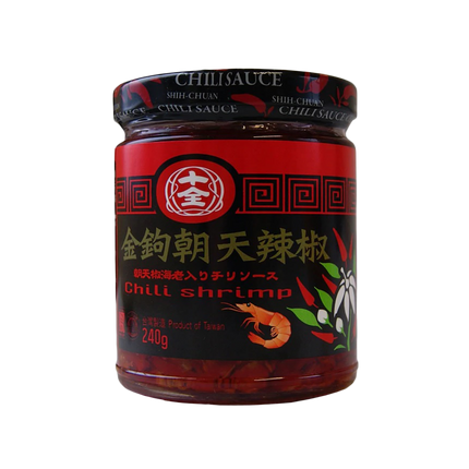 SHIH CHUAN - Chilli Shrimp 240g - Longdan Official