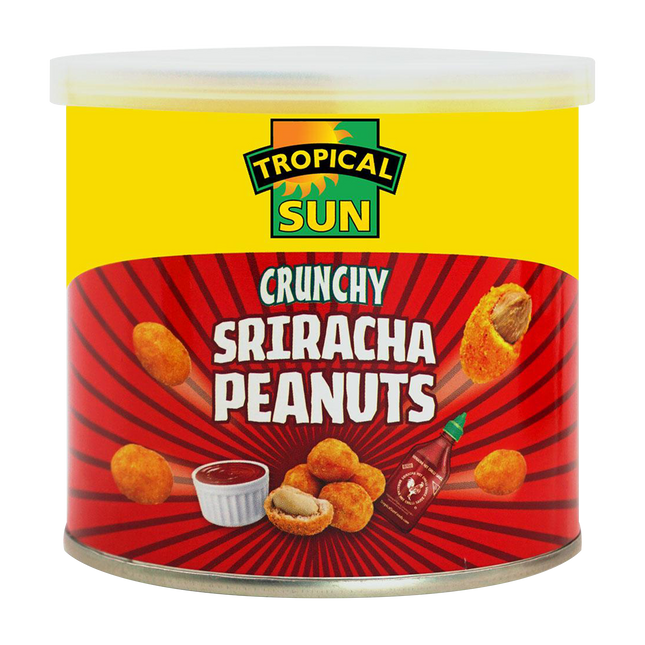 Tropical Sun Crunchy Sriracha Peanuts 140G - Longdan Online Supermarket