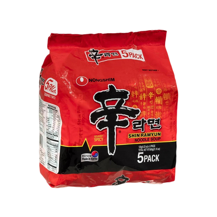 Nong shim Shin Ramyun 5X120G - Longdan Official Online Store