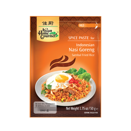 ASIAN HOME GOURMET Indonesian Nasi Goreng 50g (Case 12)