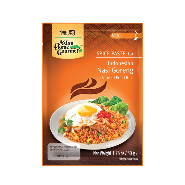 ASIAN HOME GOURMET Indonesian Nasi Goreng 50g (Case 12)