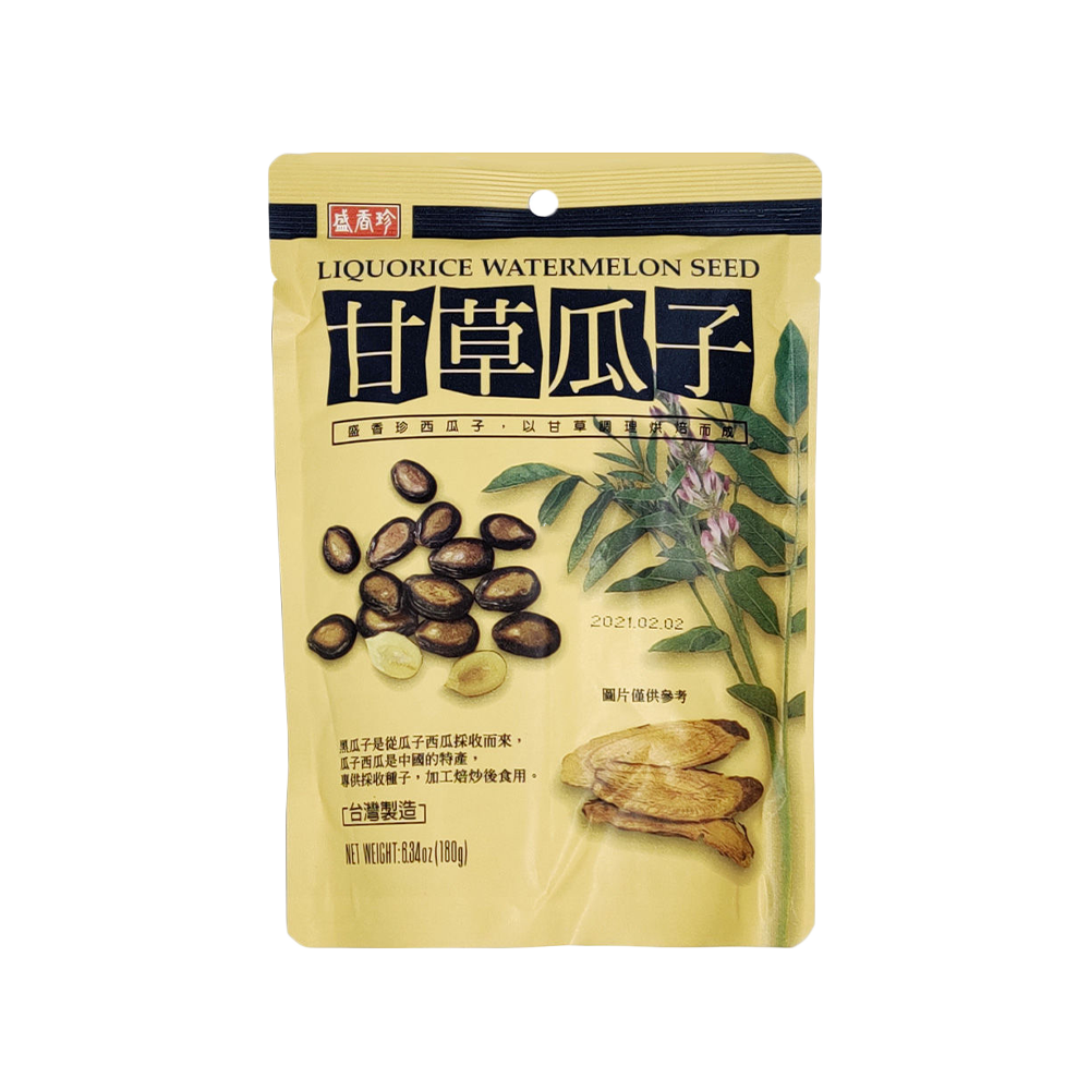 TRIKO FOODS - Salted Watermelon Seeds - Licorice 180g - Longdan Official