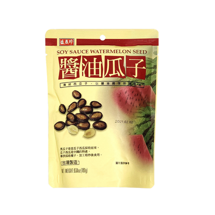 TRIKO FOODS - Salted Watermelon Seeds - Soy Sauce 180g - Longdan Official