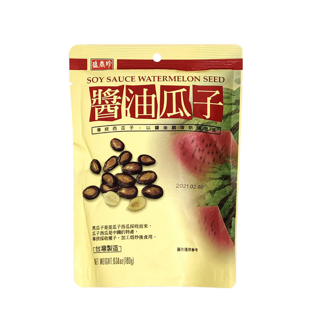 TRIKO FOODS - Salted Watermelon Seeds - Soy Sauce 180g - Longdan Official
