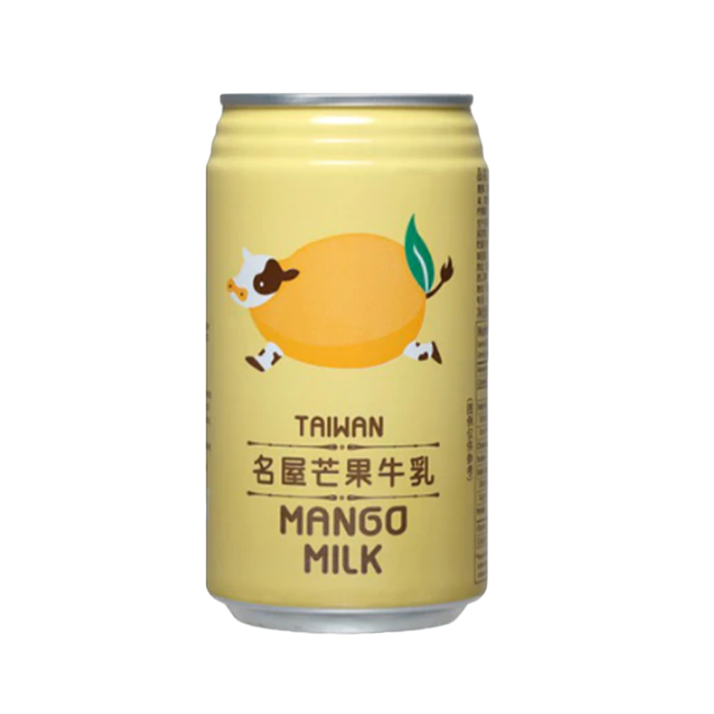 FAMOUS HOUSE Mango Milk Drink 340ml - Longdan Official