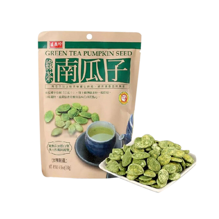 TRIKO FOODS- Salted Pumpkin Seeds - Green Tea 130g - Longdan Official
