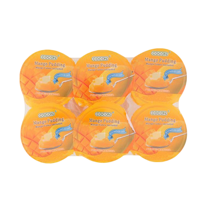 Cocon Nata De Coco Pudding - Mango 116g - Longdan Official Online Store